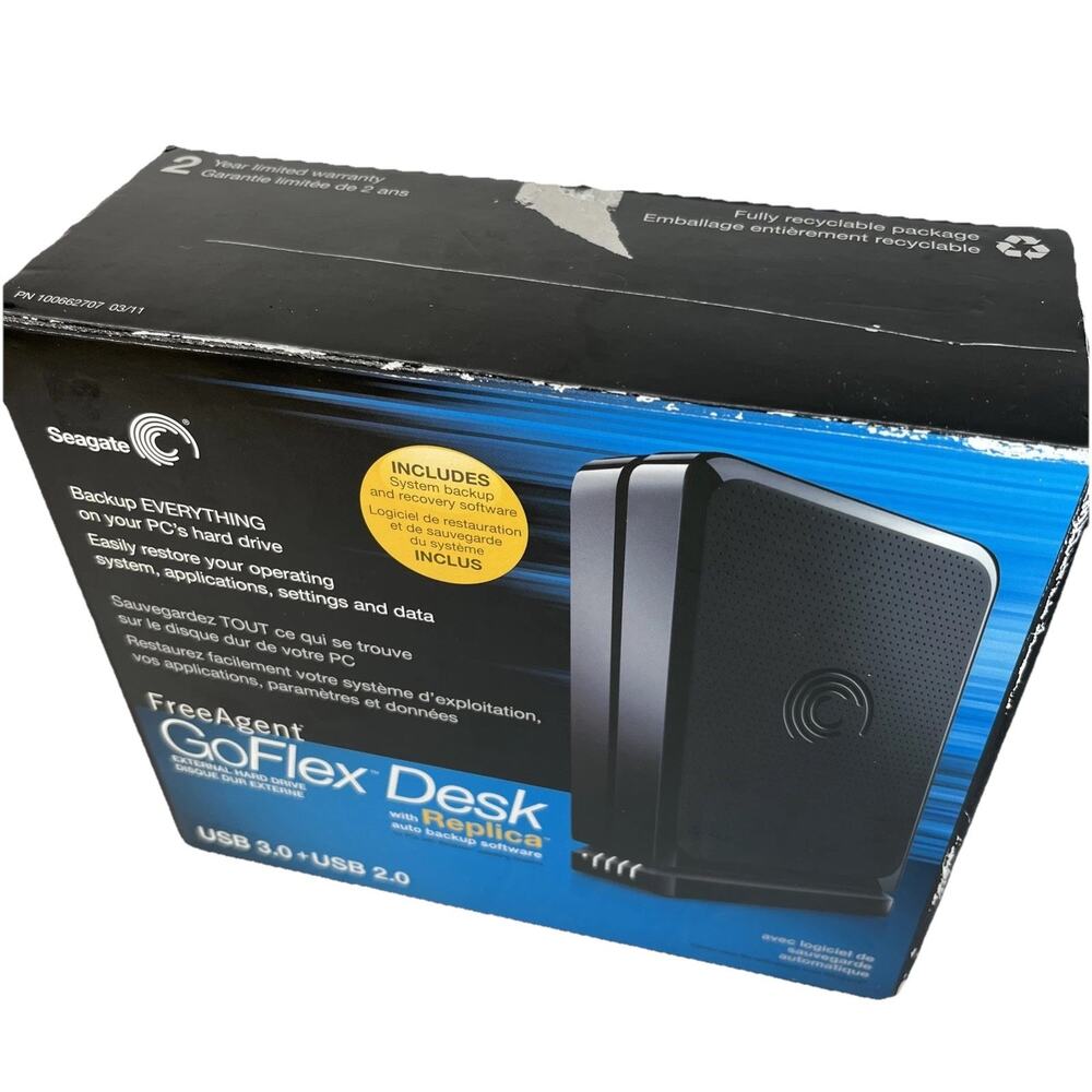 Seagate GoFlex Desk 2TB External HD